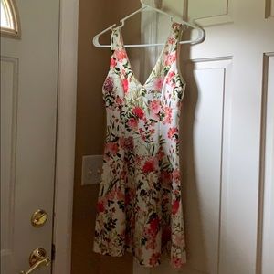 Floral spring dress